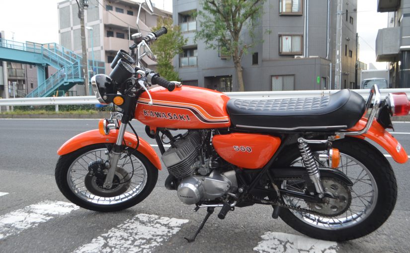 川崎市バイク買取査定　500SS